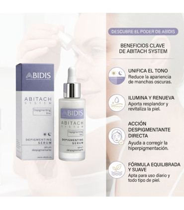 Sérum Despigmentante Abitach de Abidis (30ml) | Tratamiento Antimanchas