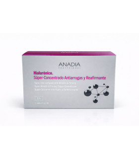 Ampollas Ácido Hialurónico de Anadia | Antiarrugas y Reafirmante 4x5ml