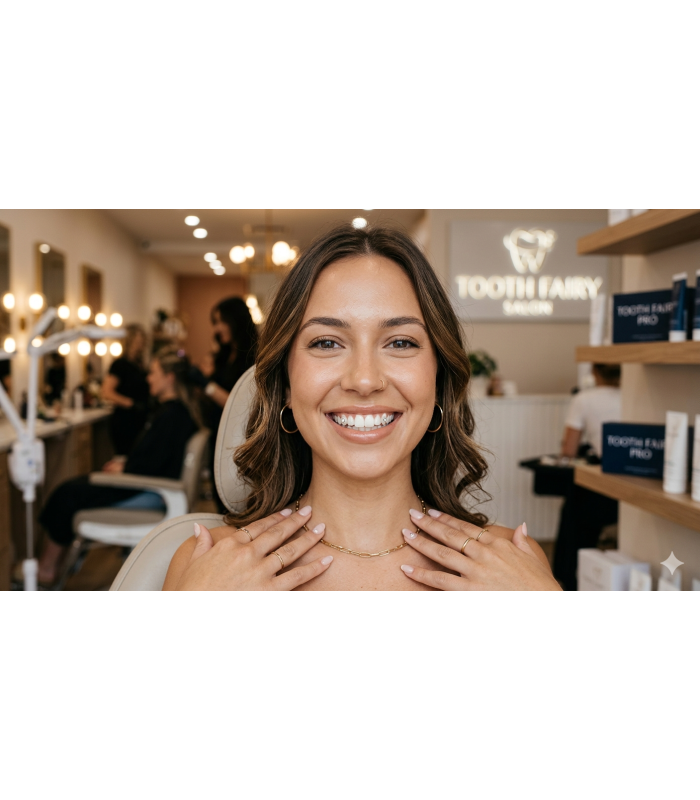 Kit Profesional Joyas Dentales Tooth Fairy para Salones de Estética