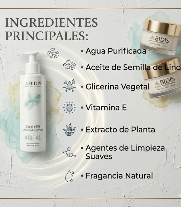 Abidis Abical 200ml | Emulsión Limpiadora Piel Mixta y Grasa