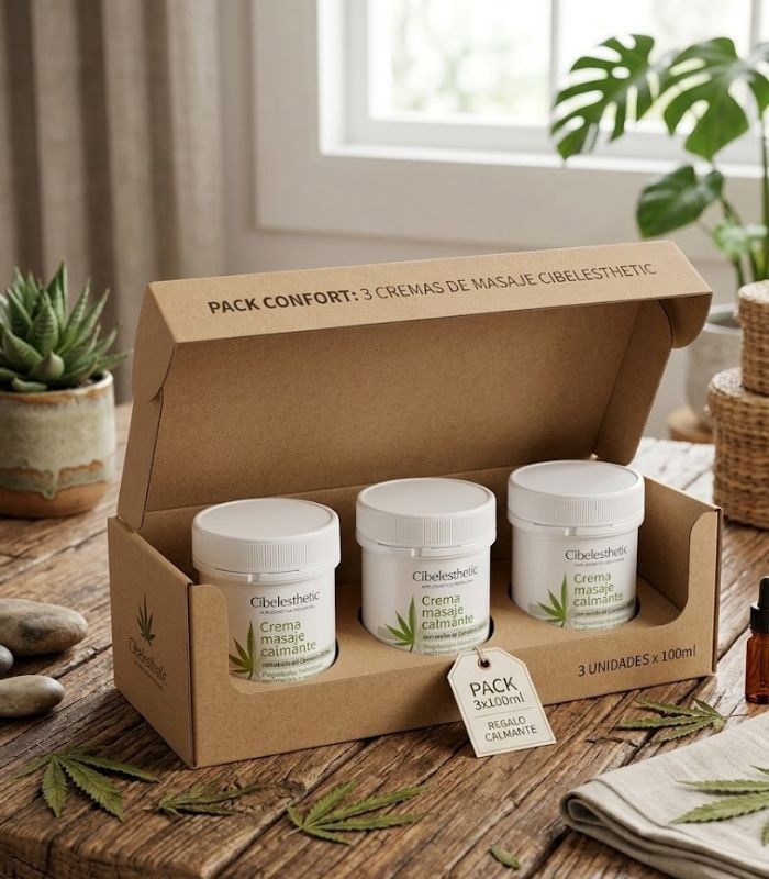 Crema Calmante 🌿 Aceite de Cáñamo Cibelesthetic 100ml