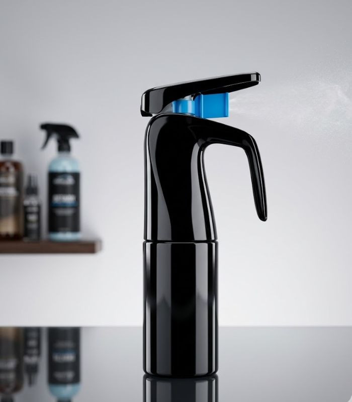Pulverizador Niebla Fina Negro 200ml | Spray Continuo Profesional