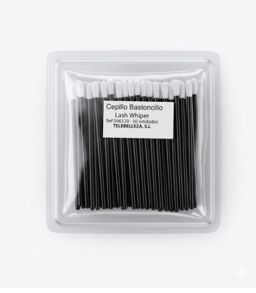 Lash Whiper	Cepillo Limpiador Microfibra (50u)