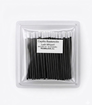 Microbrush Lash Whiper 20 Uds | Cepillo Bastoncillo Precisión