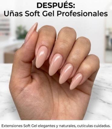 Pack Iniciación Soft Gel Profesional | Kit Completo Manicura con Lámpara
