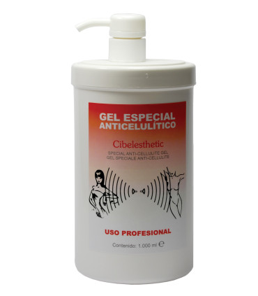 Gel Conductor Anticelulítico 💪 Cibelesthetic 1000ml Profesional
