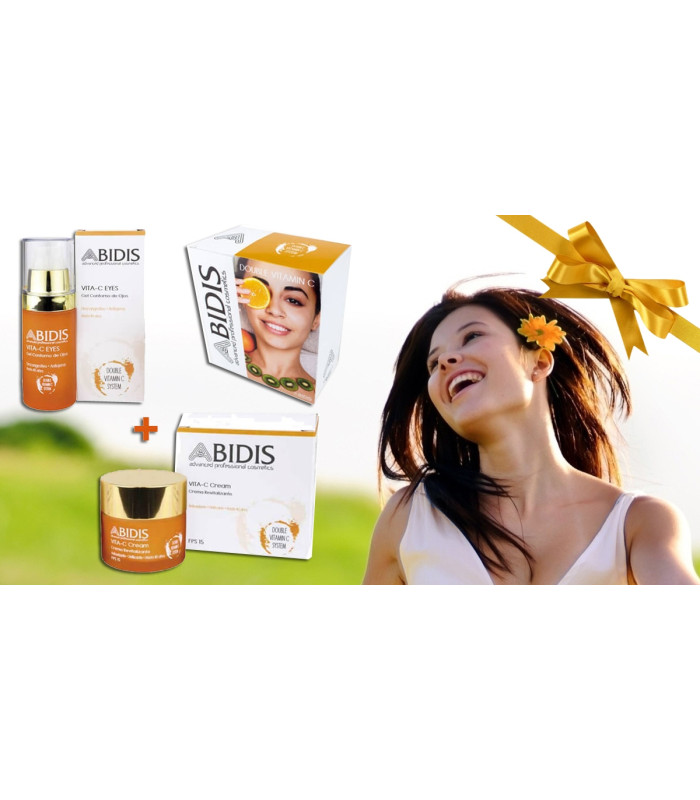 Pack Antiox Abidis 🍊 Vitamina C | Crema + Contorno Ojos
