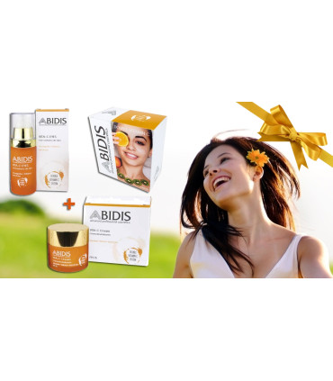 Pack Antiox Abidis 🍊 Vitamina C | Crema + Contorno Ojos