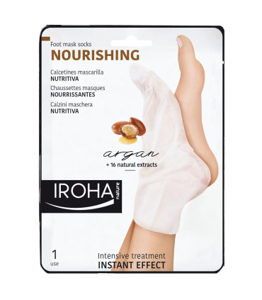 Calcetines Mascarilla Argán Pies 👣 Iroha Nature Pro