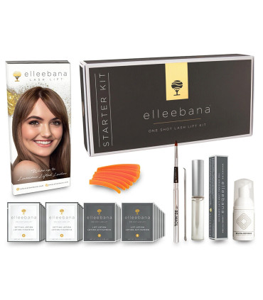 Elleebana - Lifting de pestañas: Combo pack moldes de silicona (4 pares)