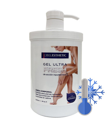 Gel Ultrafresh ❄️ Efecto Frío Cibelesthetic 1000ml Profesional