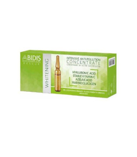 Abidis - Ampollas INTENSIVE ANTI-POLLUTION CONCENTRATE (30x2ml) | Concentrado Protector contra Luz Azul, UV y Radiación REM