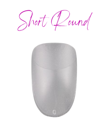 Victoria Vynn - Puntas para extensión de uñas Soft Gel Tips SHORT ROUND