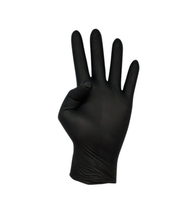 Guantes de nitrilo negro SoftSkin