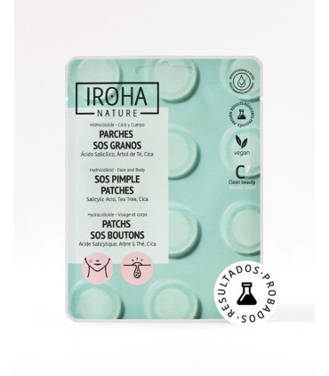 Parches Granos SOS Ácido Salicílico 🩹 Iroha Pro