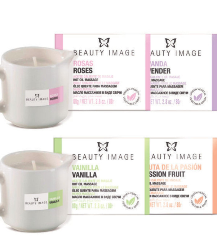 Velas de Aceite de Masaje Grandes