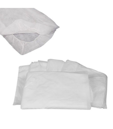 Sábana ajustable blanca 20 grs. 80x210 cm.  (1 Unid.)