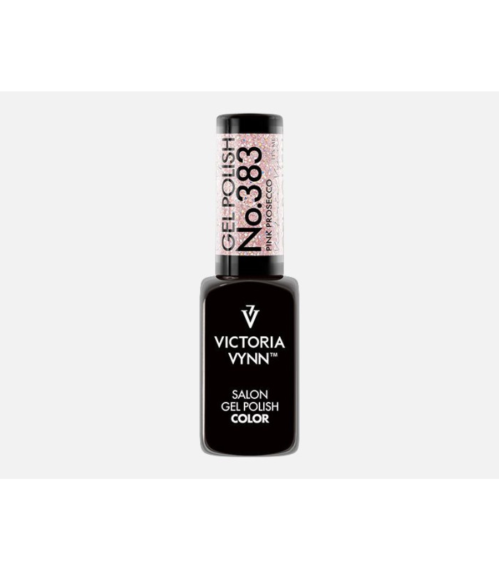 Victoria Vynn - Gel Polish 383 Pink prosecco - glitter - 8ml
