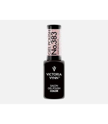 Victoria Vynn - Gel Polish 383 Pink prosecco - glitter - 8ml