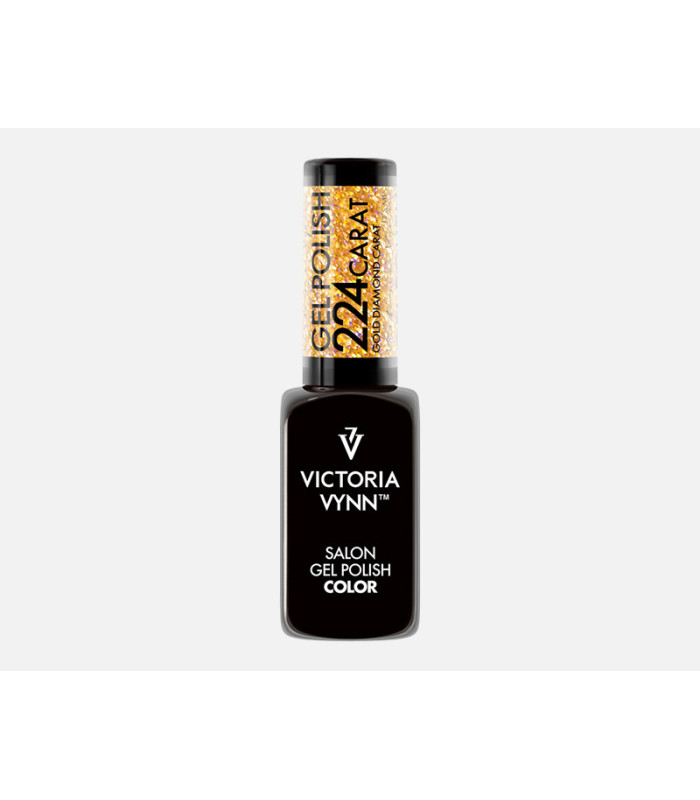 Victoria Vynn - Gel Polish 224 Carat Gold Diamond Glitter 8ml