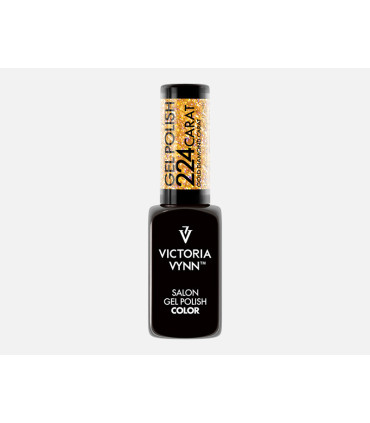 Victoria Vynn - Gel Polish 224 Carat Gold Diamond Glitter 8ml