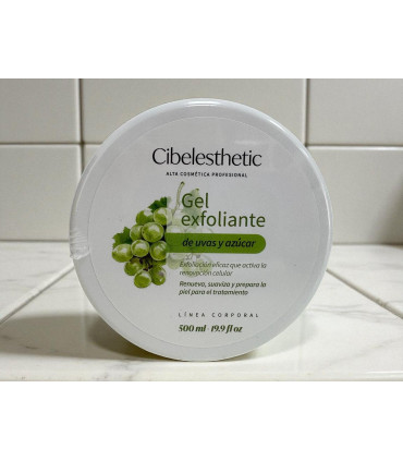 Gel Exfoliante Corporal, manos y pies 🌿 Cibelesthetic 500ml Profesional