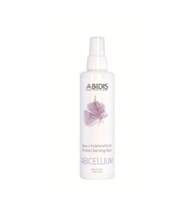 Abidis - ABICELLIUM Agua Limpiadora Micelar (200ml) - Calmante Piel Sensible, Desmaquilla Ojos-Rostro con Glicirrinato Amónico