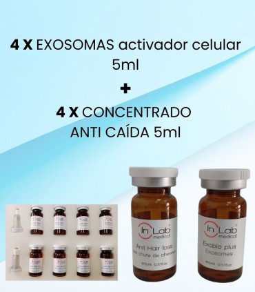 InLab Exohair Plus: Viales Anticaída Exosomas 💆‍♀️✨