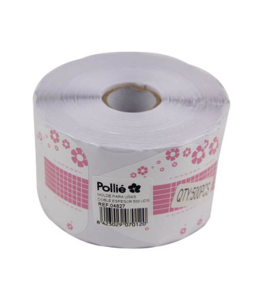 Moldes Universales Uñas 💅 500uds Pollié Construcción