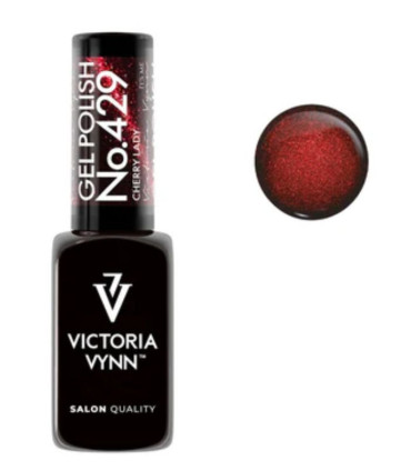 Esmalte VV 429 CHERRY LADY Cat-Eye 🍒 Rojo Cereza 8ml