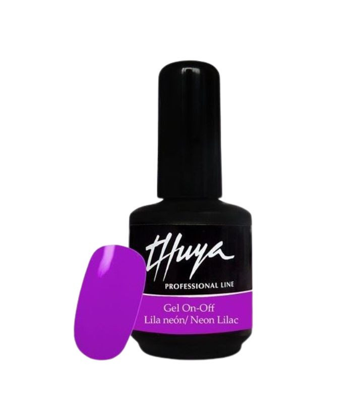 THUYA Gel On-Off NEON LILAC 14ml | Esmalte Lila Flúor
