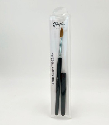 THUYA Pincel Acrílico N°8 Pelo Natural | Construcción Uñas 🖌️