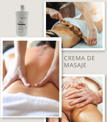 Crema de Masaje 🌿 Aceites Esenciales Cibelesthetic 1000ml