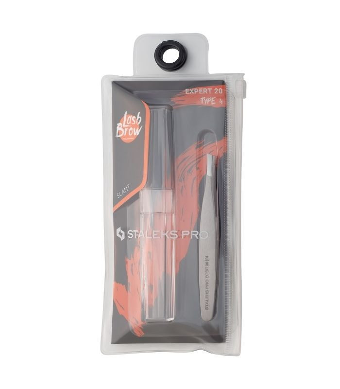 Pinza Cejas EXPERT 20/4 Biselada Estrecha Precisión ✂️