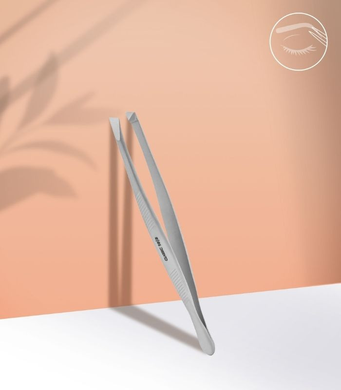 Pinza Cejas CLASSIC 10/3	Biselada Ancha y Segura 💎