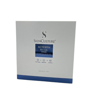 InLab - Mascarilla ACTIDERM GLACIATE MASK SKIN CULTURE Bio-Gel: Hidratación, Firmeza y Luminosidad (5 unidades)