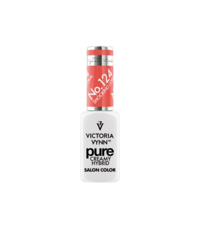 Victoria Vynn - Gel Pure 124 Shocking Coral Neon 8ml