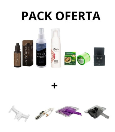 Kit Tinte Híbrido HELYX Diseño Cejas Completo (OFERTA) 🖤