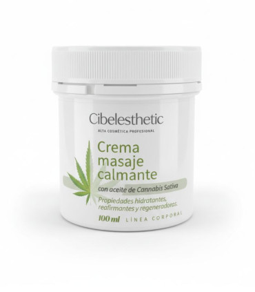Crema Calmante 🌿 Aceite de Cáñamo Cibelesthetic 100ml