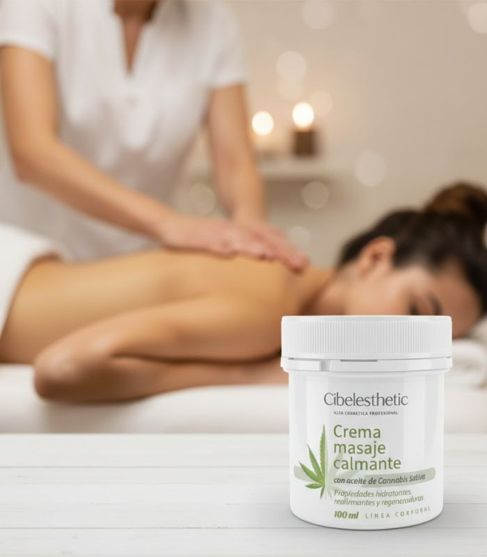 Crema Calmante 🌿 Aceite de Cáñamo Cibelesthetic 100ml