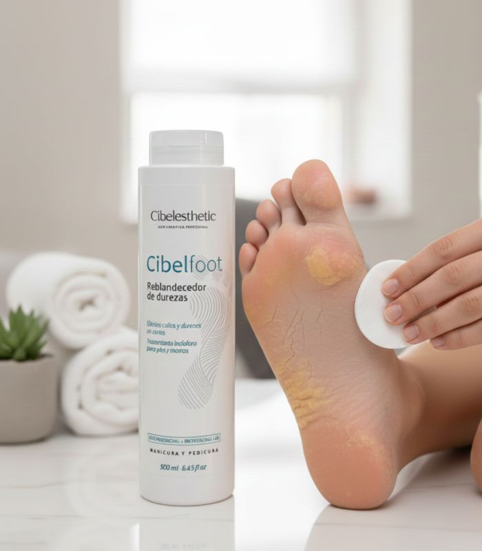 Reblandecedor de Durezas 🦶 Cibelesthetic Cibelfoot 500ml Profesional
