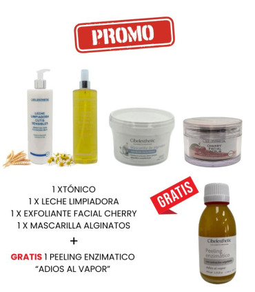Pack Higiene Facial Cibelesthetic Peeling Enzimático GRATIS 🧖‍♀️