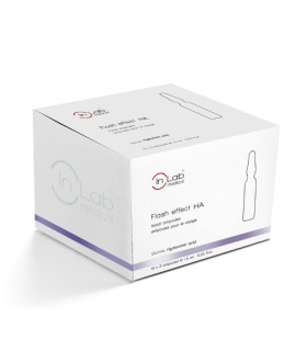 Inlab Ampollas Flash Effect Hyaluronic Acid | Tratamiento Hidratante Iluminador 30 uds x 1.5ml