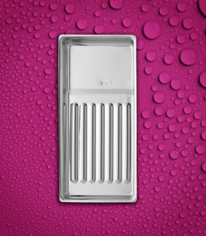 Bandeja de Acero Inoxidable para Herramientas (195x90x19 mm) | Staleks